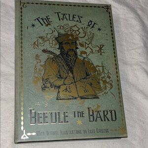 The Tales of Beedle the Bard Book / Journal- Green and Gold Cover